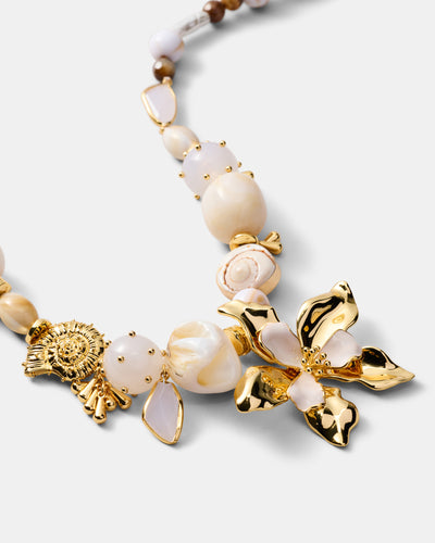 Oleander Statement Necklace
