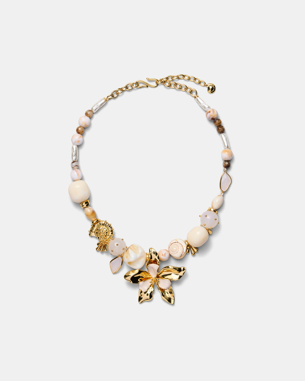 Oleander Statement Necklace