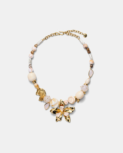 Oleander Statement Necklace