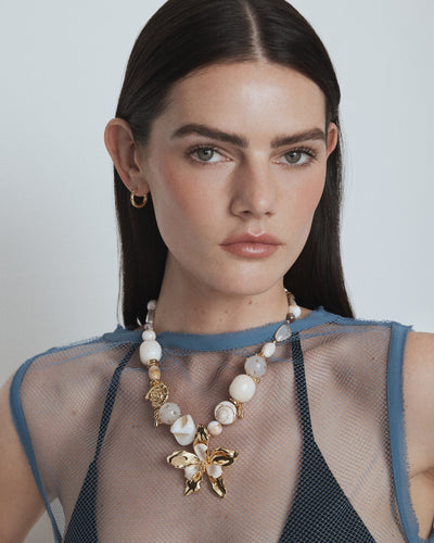 Oleander Statement Necklace