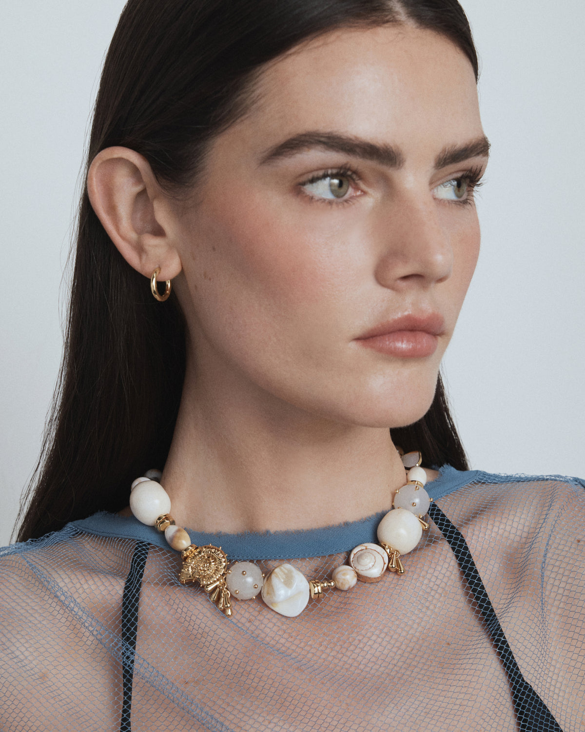 Oleander Statement Necklace