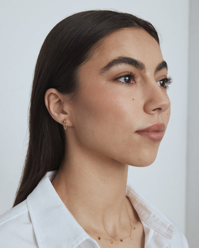Emerge Chain Stud Earrings