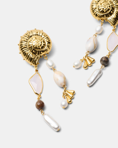 Nautilus Drop Earrings