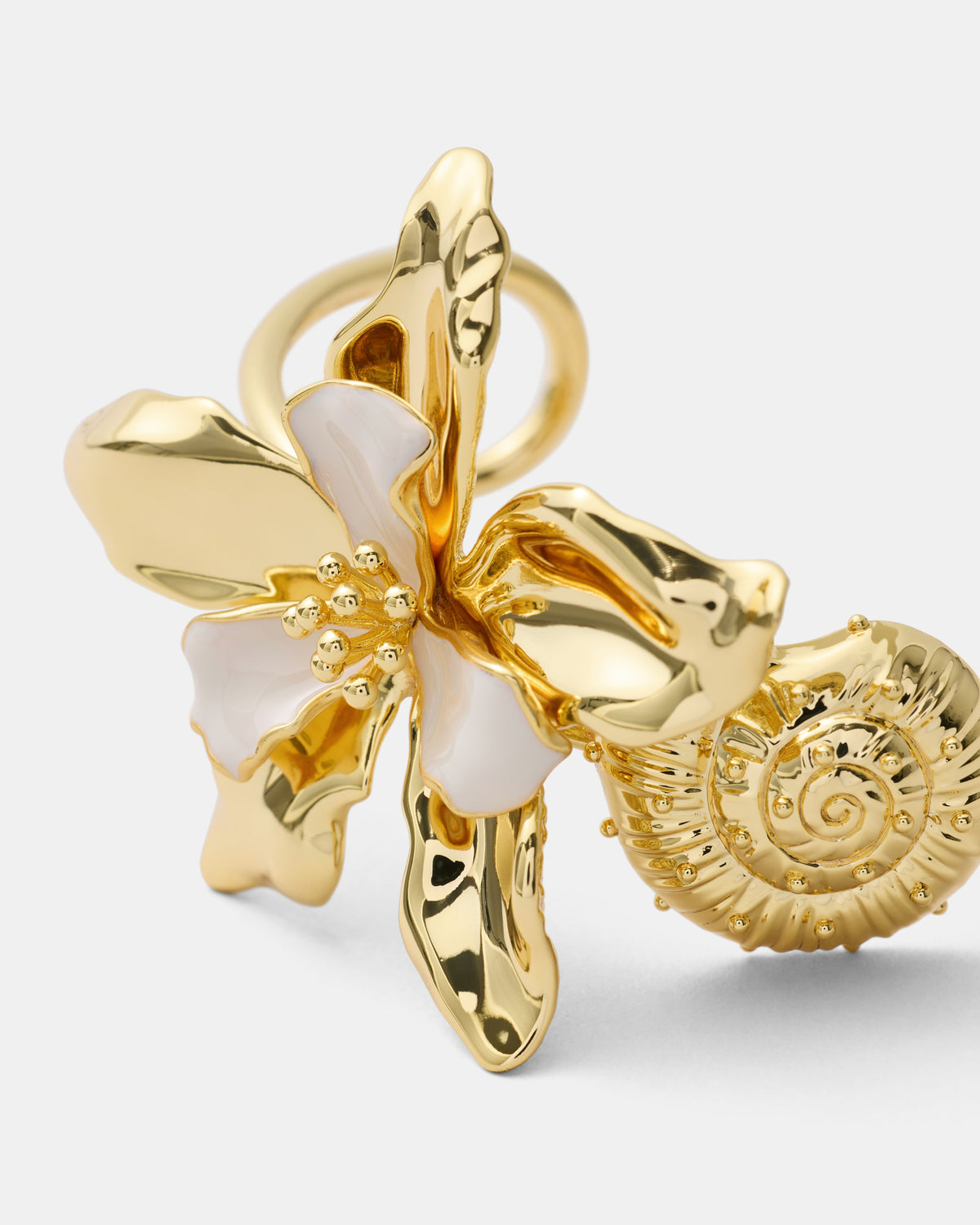 Oleander Cuff Bangle
