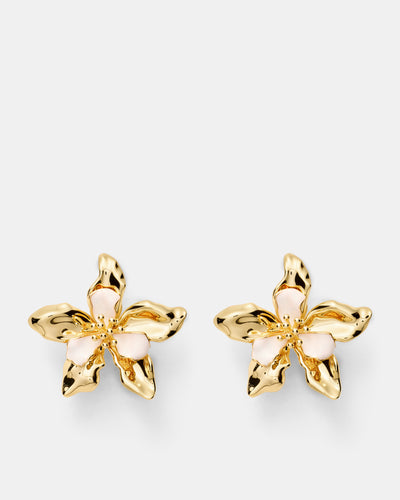 Oleander Stud Earrings