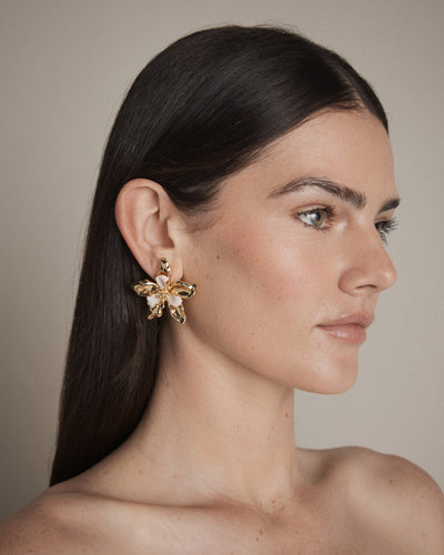 Oleander Stud Earrings