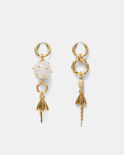 Oleander Link Earrings