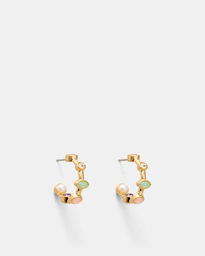 Refina Small Hoop Earrings