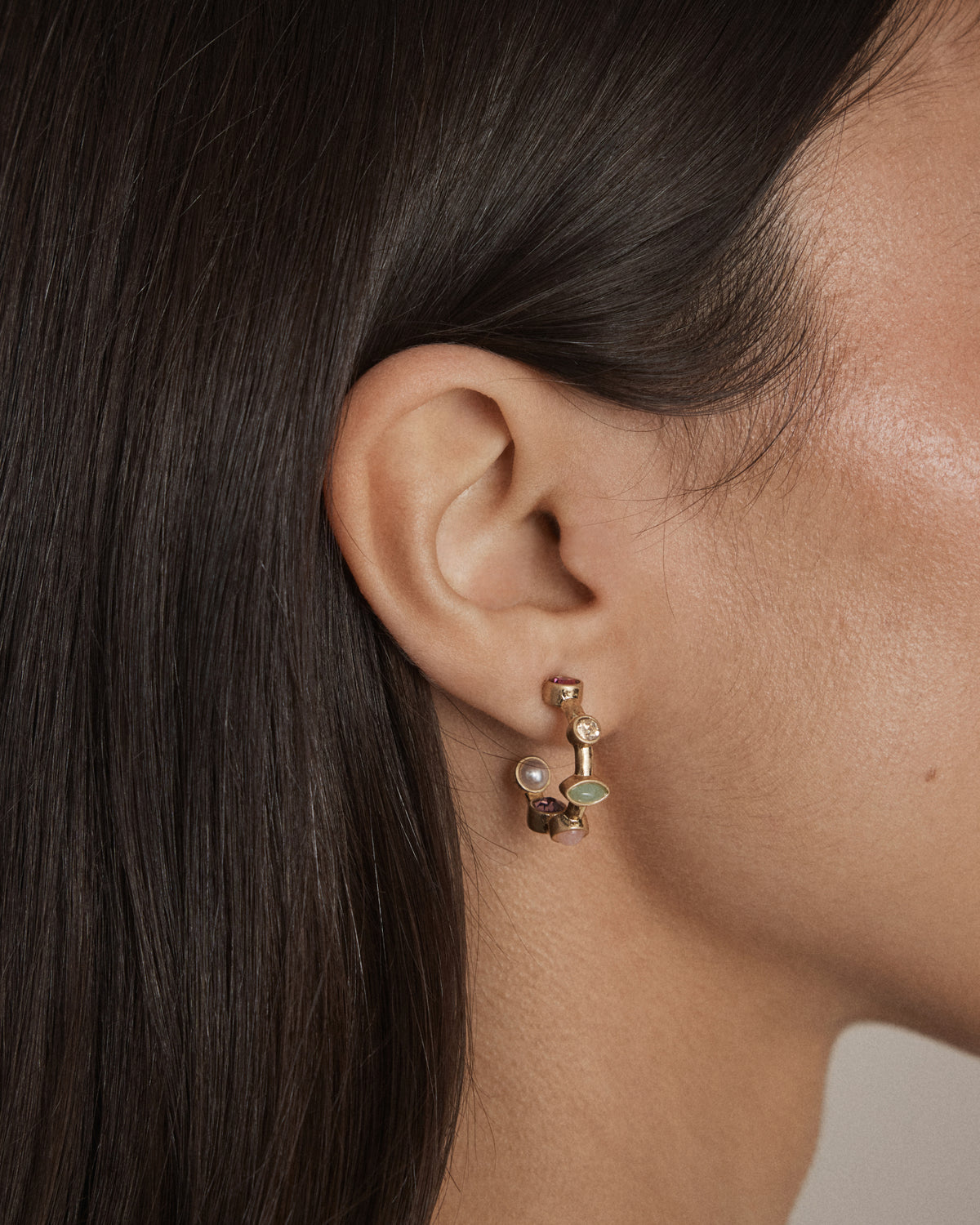 Refina Small Hoop Earrings