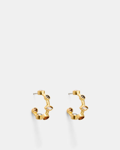Refina Small Hoop Earrings