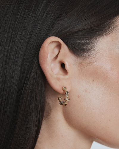 Refina Small Hoop Earrings