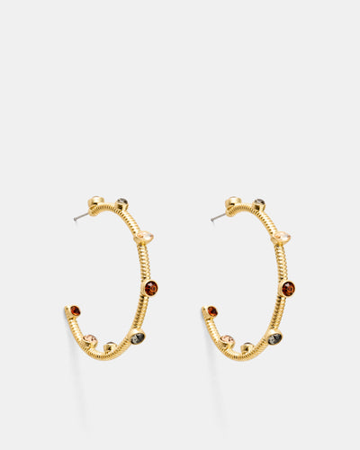 Refina Large Hoop Earrings