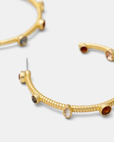 Refina Large Hoop Earrings