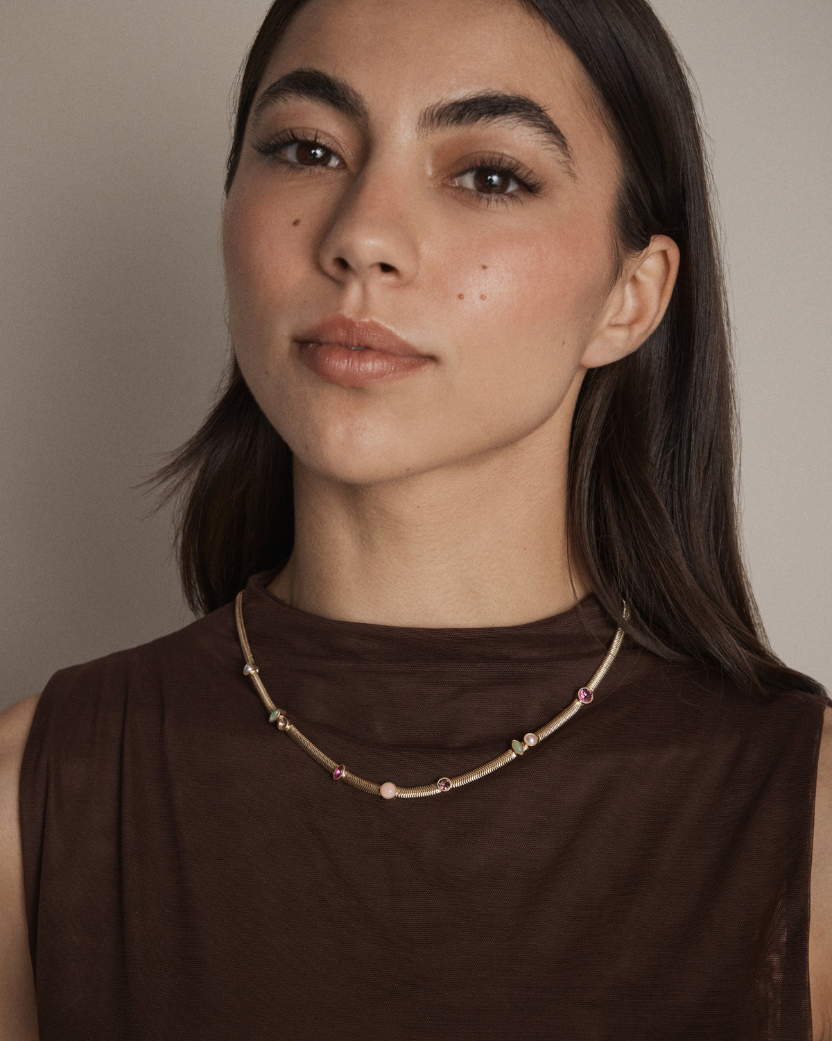 Refina Long Necklace
