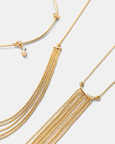 Sway Neck Trio Necklace
