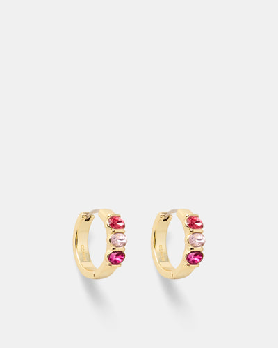 Kaleidos Huggie Earrings