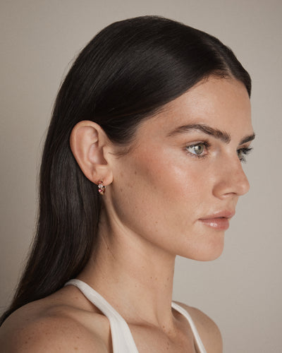 Kaleidos Huggie Earrings