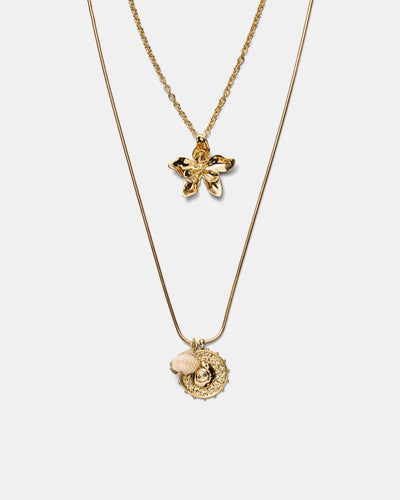 Oleander Duo Necklace