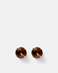 Glowy Crystal Stud Earrings