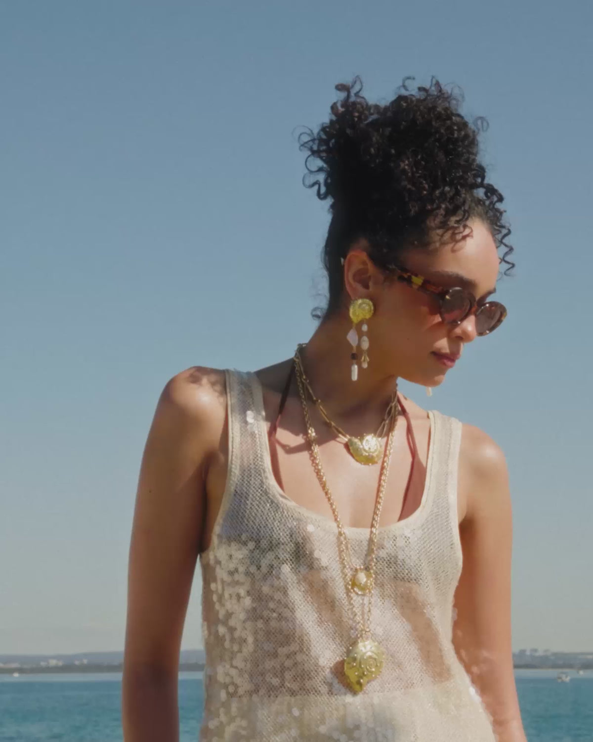 Nautilus Drop Earrings